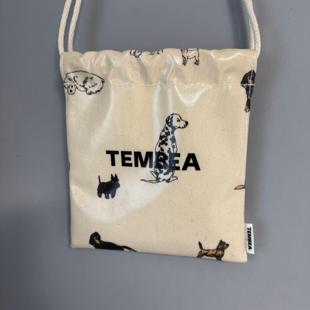 TEMBEA Dog柄 犬柄 巾着バッグ