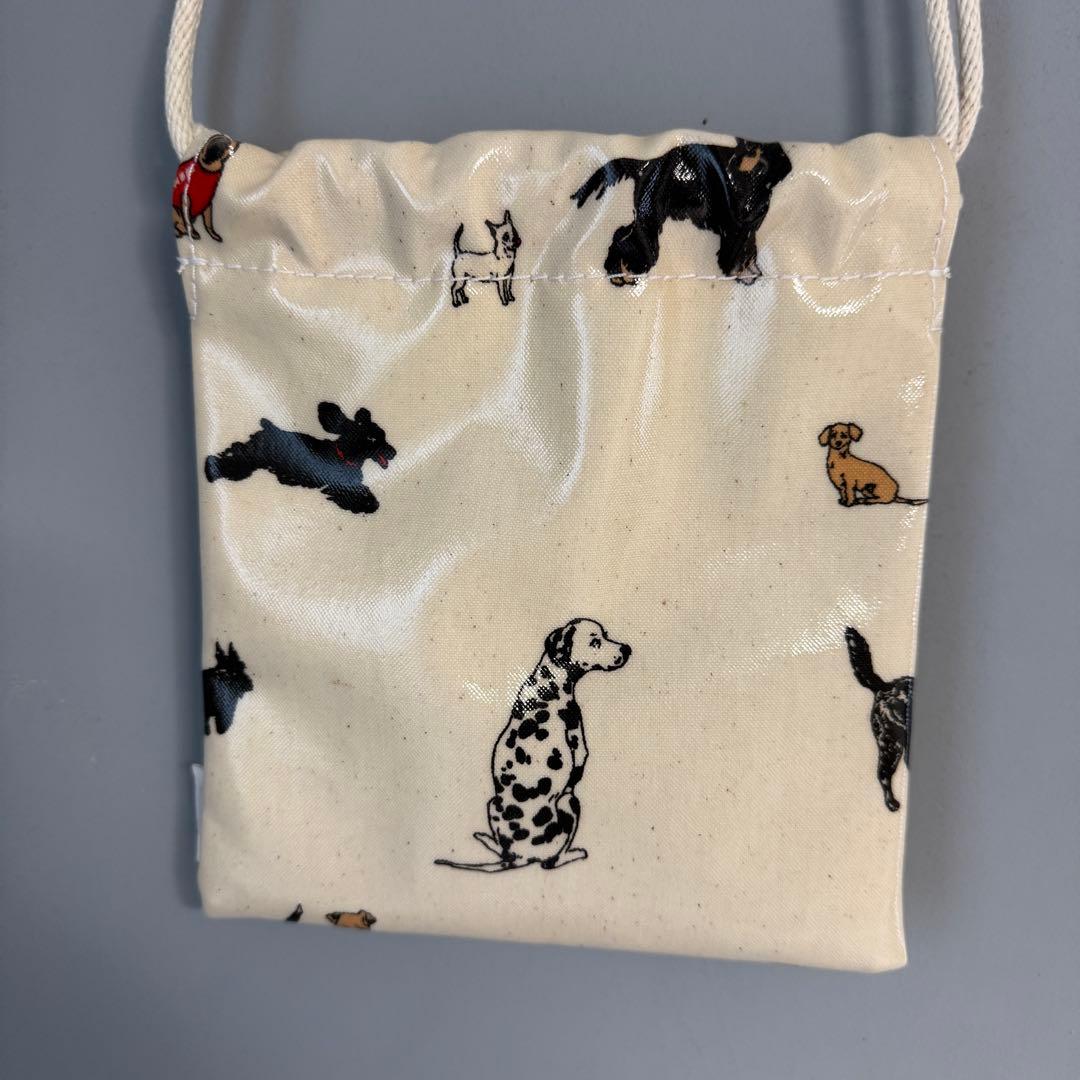 TEMBEA Dog柄 犬柄 巾着バッグ