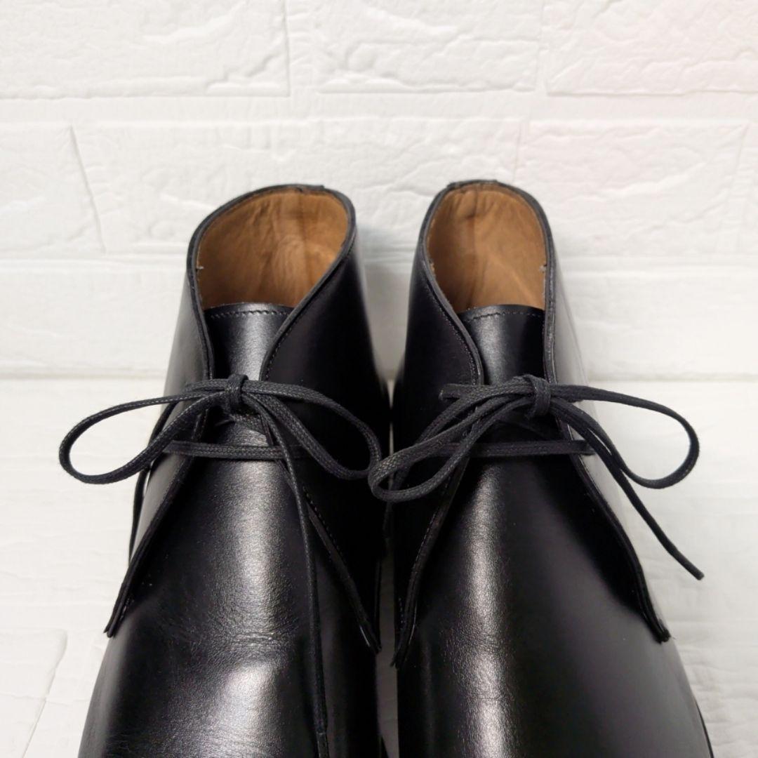 Giancani チャッカブーツ 黒 42