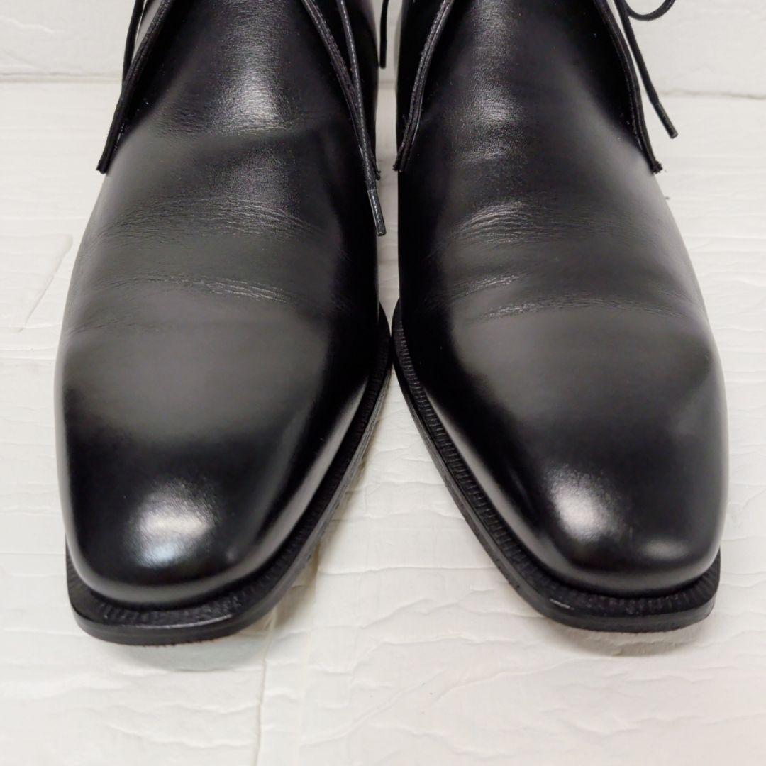 Giancani チャッカブーツ 黒 42