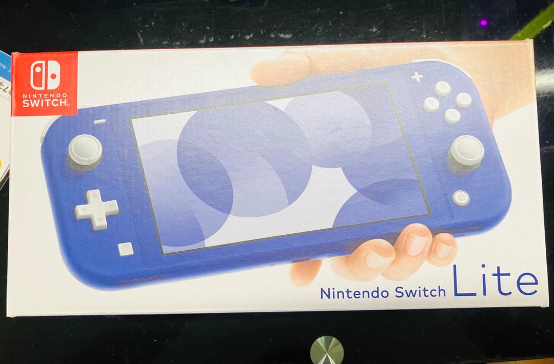 ニンテンドースイッチライト ブルー Switch lite 本体&任天堂フィルム