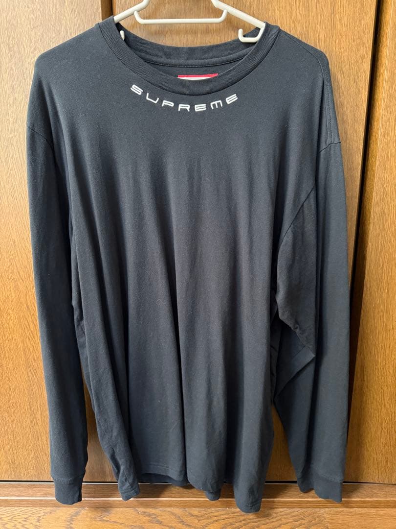 トップス 2023FW AW Supreme Collar Logo L/S Top