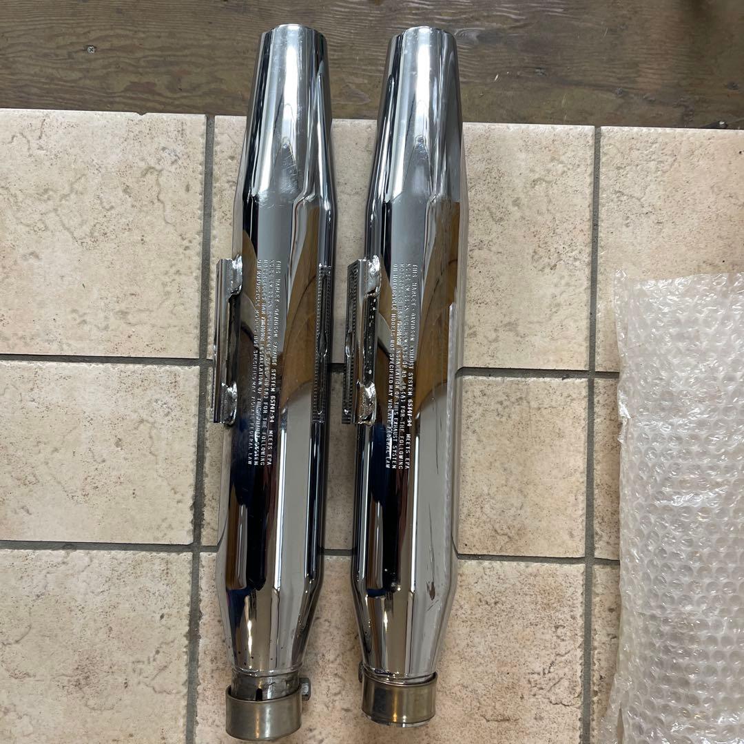 ハーレークロームマフラー北米純正 65747-94