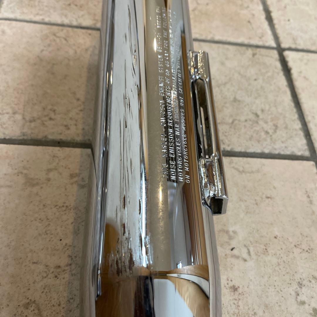 ハーレークロームマフラー北米純正 65747-94