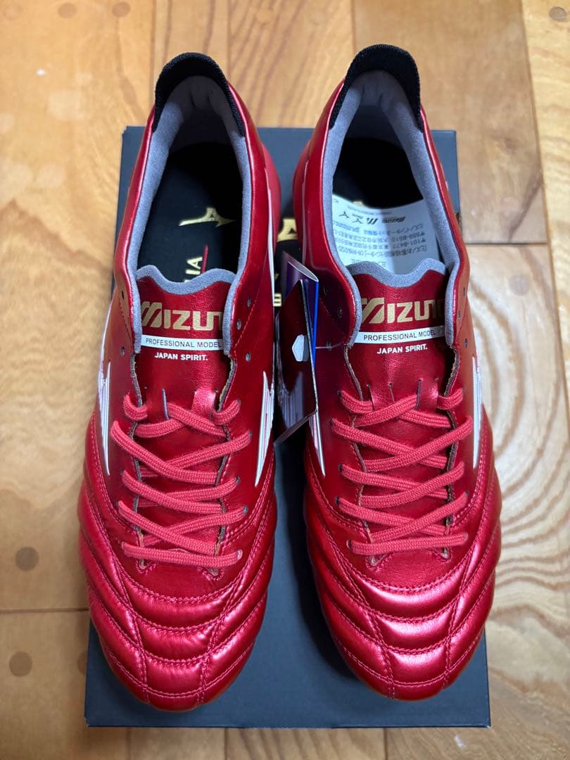 新品　40周年限定　レアサイズ　ミズノ　モレリア ネオ4 JAPAN 25.5