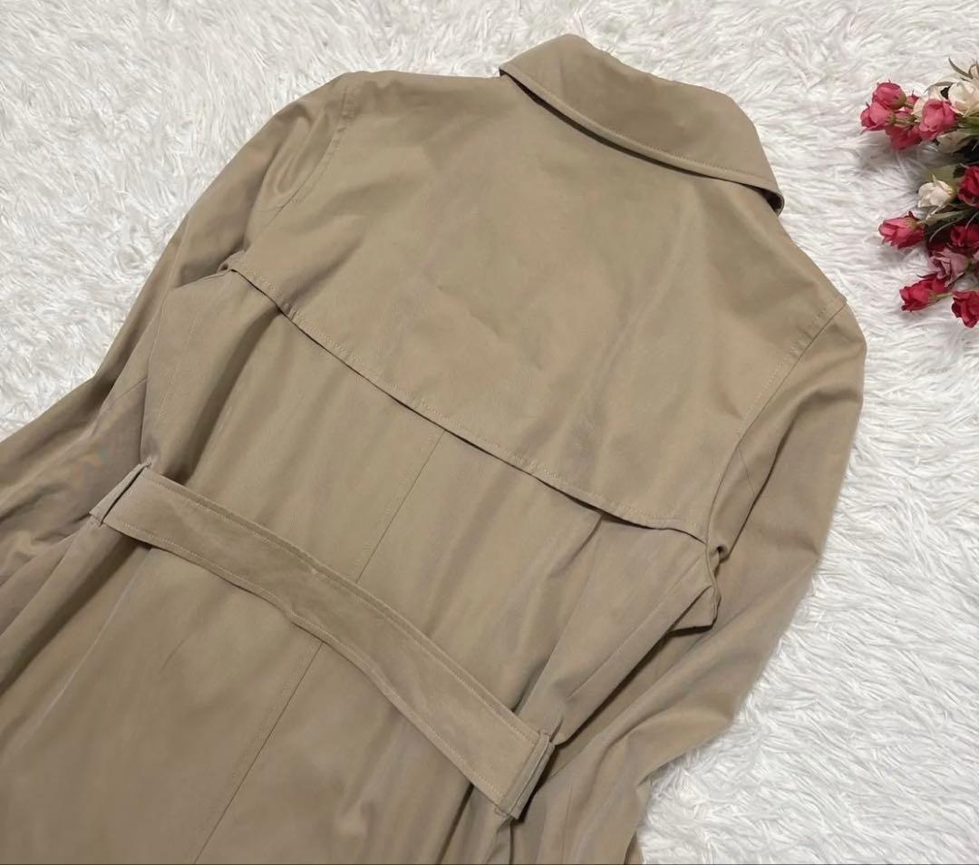 バーバリーロンドン トレンチコート ダブルブレスト ベージュ系 ベルト 44