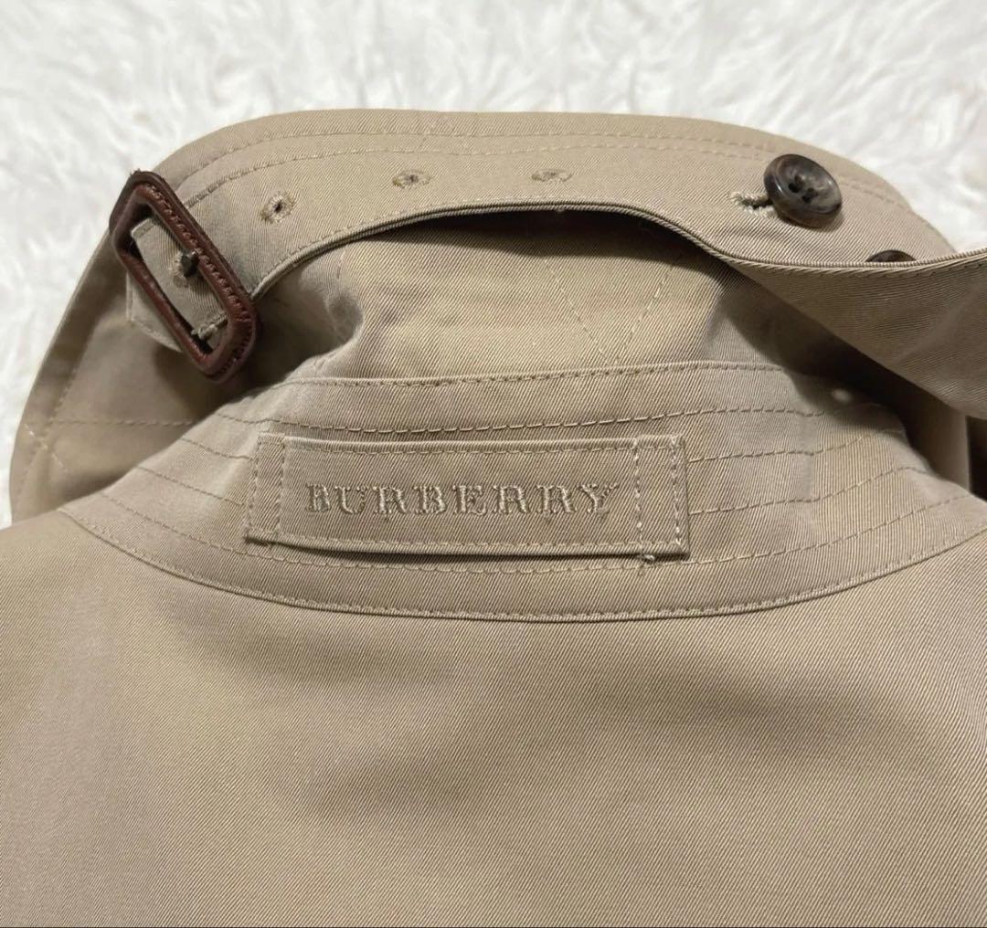 バーバリーロンドン トレンチコート ダブルブレスト ベージュ系 ベルト 44