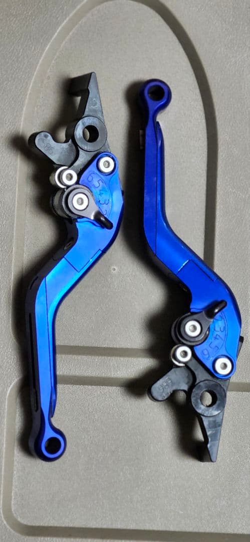 ENDURANCE アジャスタブルブレーキレバー スライド可倒式 左右セット