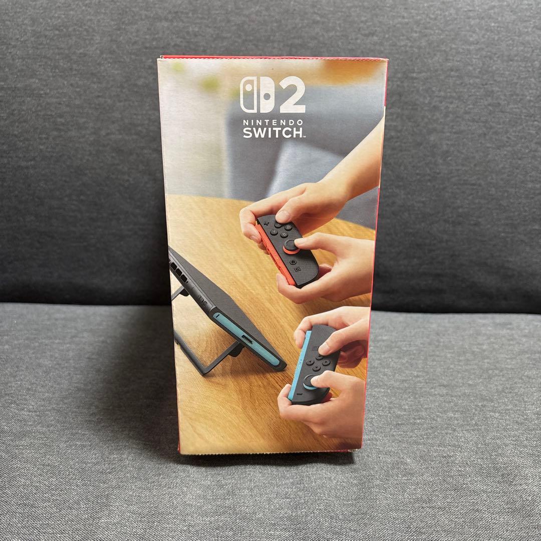 新品未開封　Nintendo Switch 2 本体　日本国内専用　保証書付き