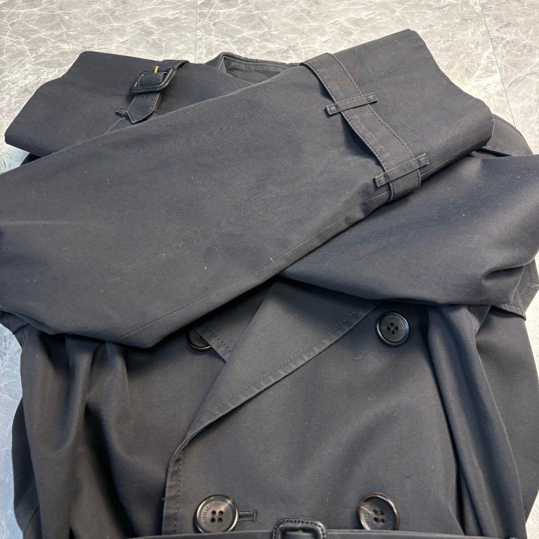 極美品♡バーバリーロンドン　トレンチコート　ベルト　ライナー　38 黒