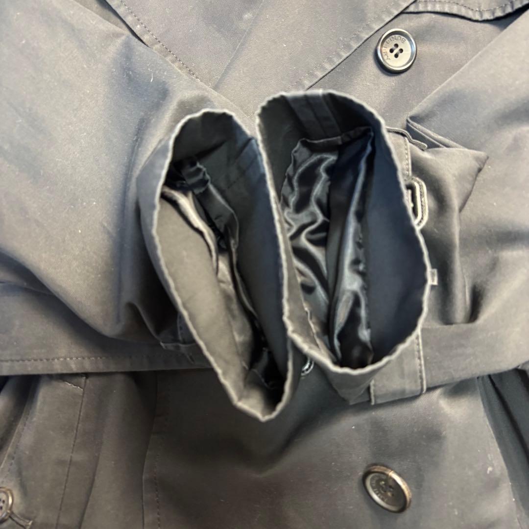 極美品♡バーバリーロンドン　トレンチコート　ベルト　ライナー　38 黒