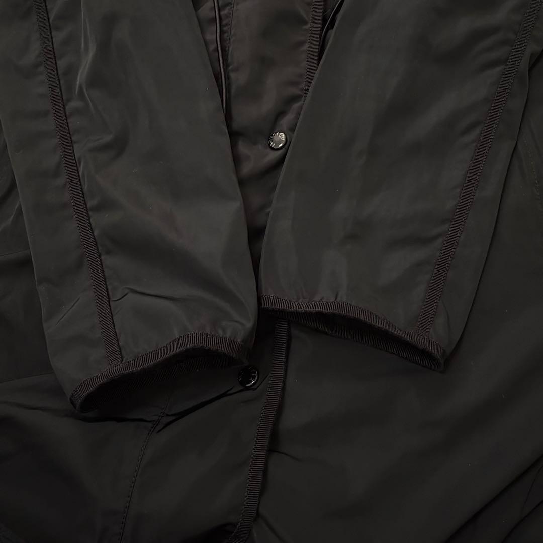 【極美品】MONCLER アンテミス ブラック サイズ1 ナイロンコート