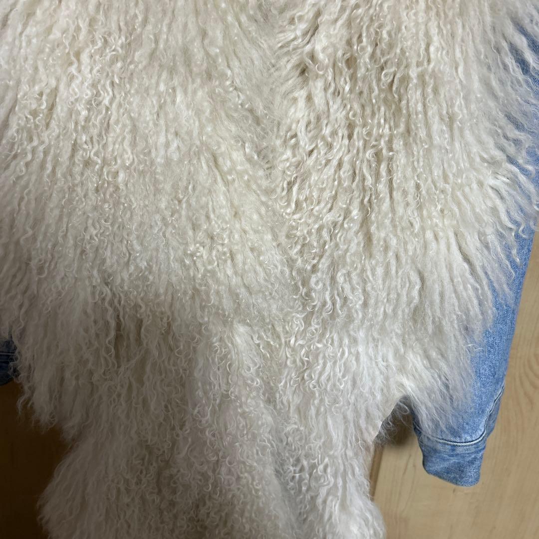 GUSHLOW&COLEムートンマフラー