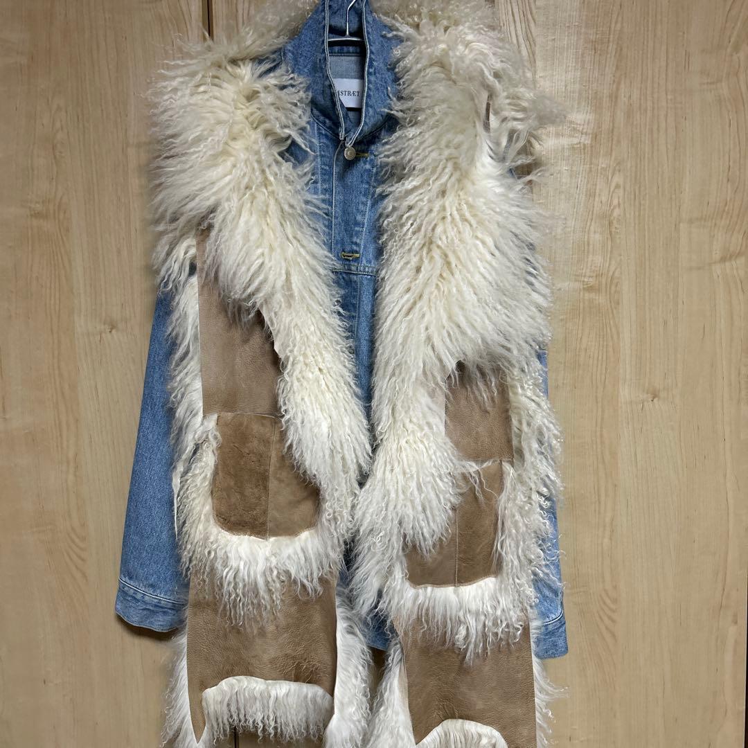 GUSHLOW&COLEムートンマフラー