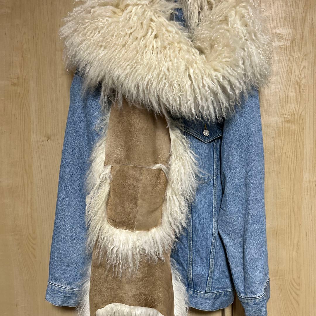 GUSHLOW&COLEムートンマフラー