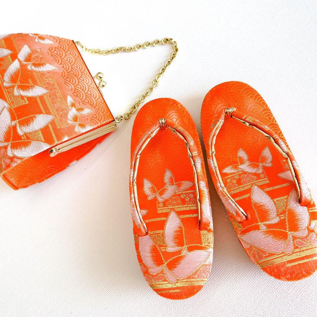 フルセット 七五三 7歳女の子 長着＆長襦袢＆帯＆小物　黄緑　絞り柄　組紐　花