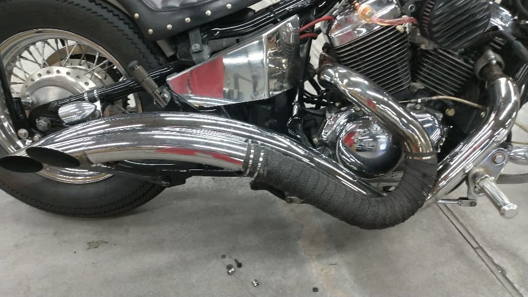 スティード400社外中古マフラー