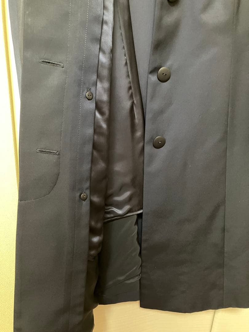 Happy Clover お受験ママコート 濃紺 ネイビー ロングコート