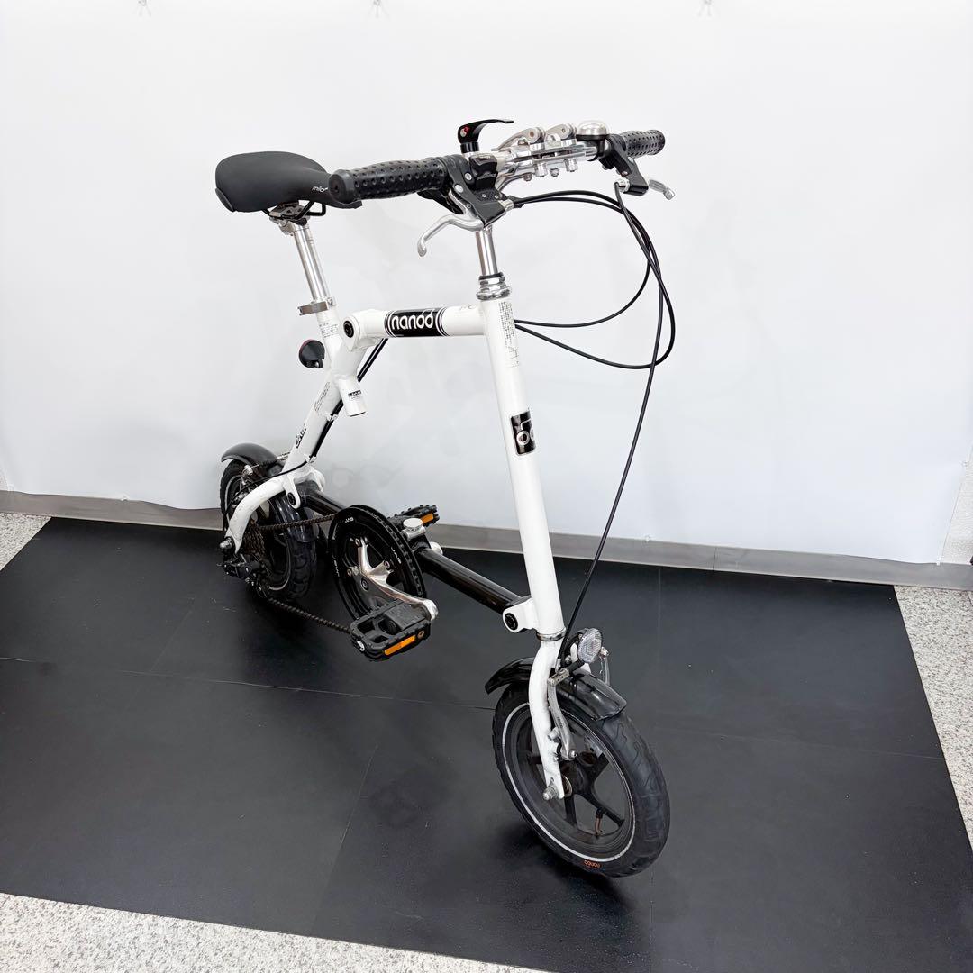 NANOO FD-1207 折りたたみ自転車 12インチ シマノ7段 アルミ
