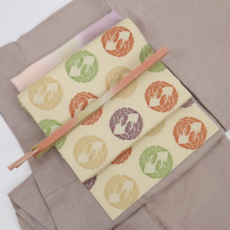 ridomin★1、4の帯＋1の帯揚げ帯締めセット