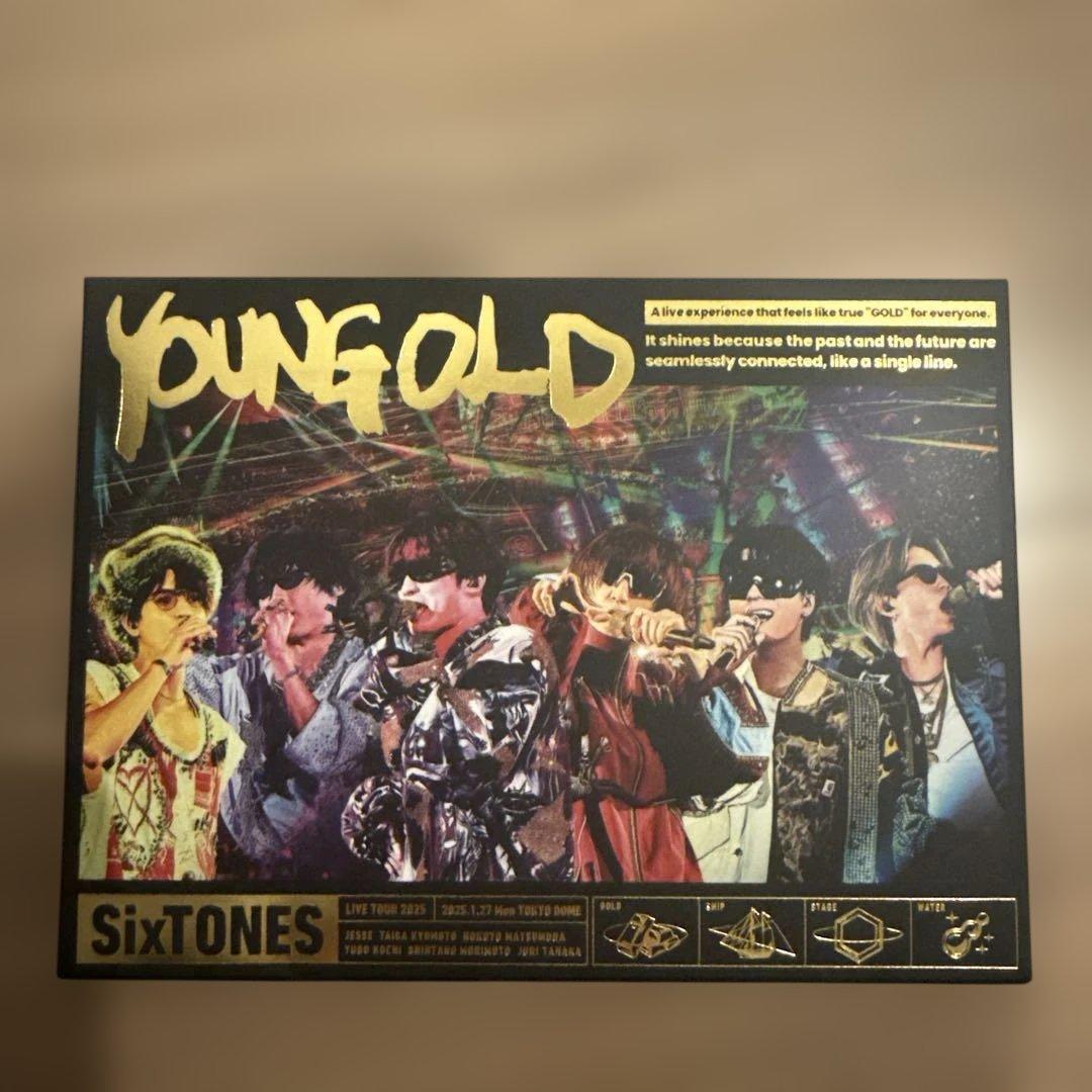 ミュージック SixTONES Young Gold Live Tour2025