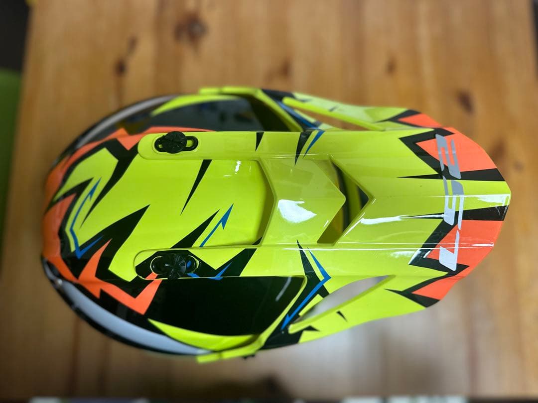 LS2 AS1 ジェットヘルメット イエロー・オレンジ