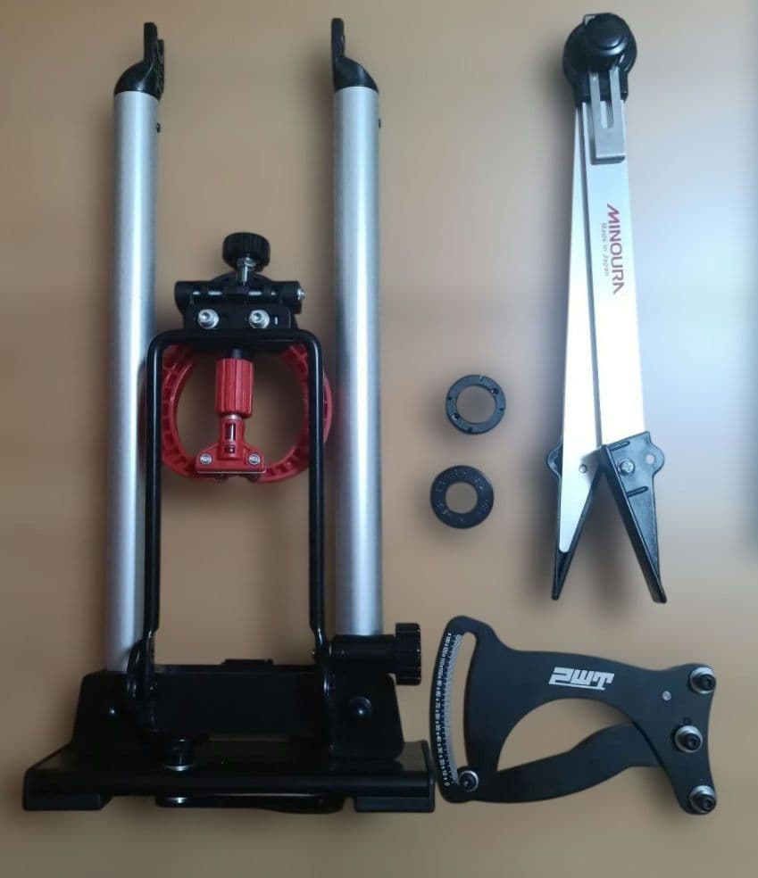 【５点セット】MINOURA 振れ取り台(FT-1)ほか ホイールメンテセット