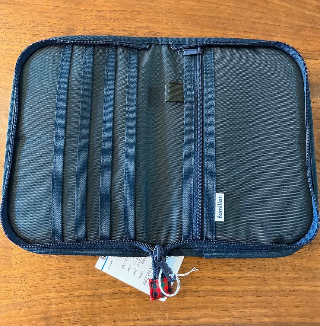 ファミリア 母子手帳ケース　赤