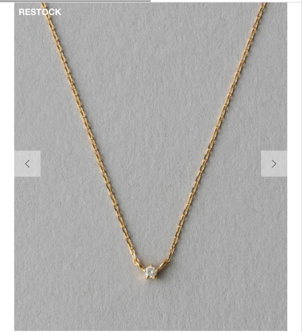 ete ダイヤモンド ネックレス レイヤー