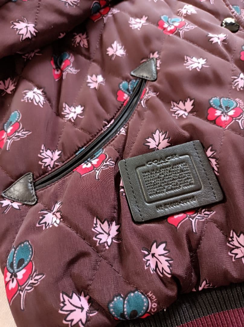 大特価②COACHリバーシブルジャンバー★新品同様★クリーニング済★コーチ★