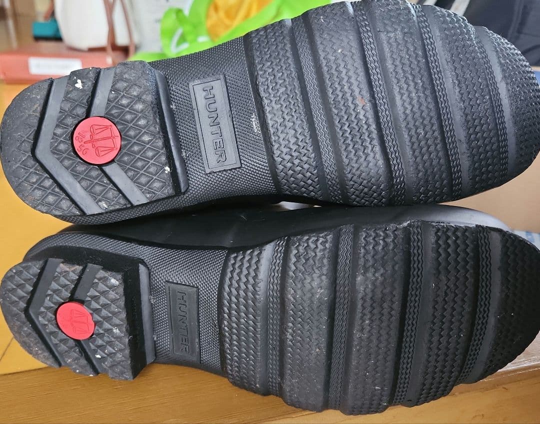 HUNTER ブーツ ブラック　26センチ