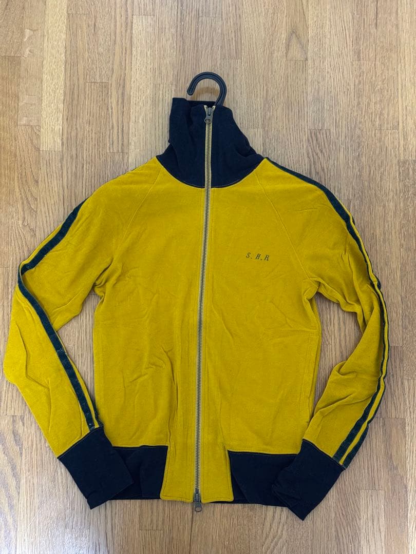 シェアースピリット S.H.R イエロー ジップアップジャージ