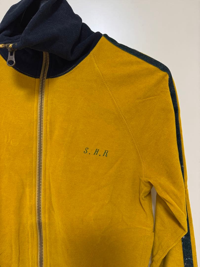シェアースピリット S.H.R イエロー ジップアップジャージ