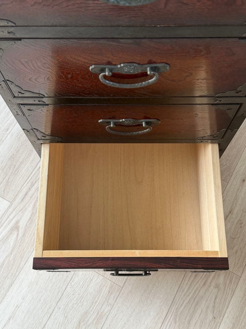 専用出品 筑後民芸家具 時代箪笥 民芸箪笥 収納家具 整理箪笥　装飾金具