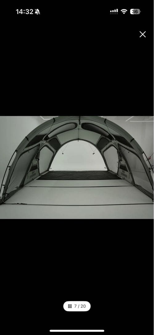 テント・タープ BRUNSKYLE 1360 Tent Full Package