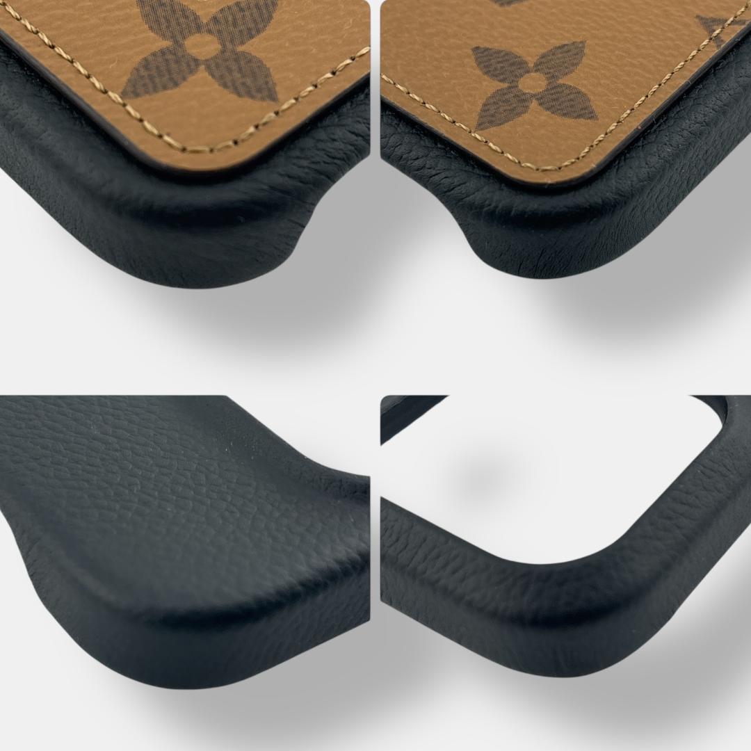 未使用品級　ルイヴィトン　モノグラム iPhone 14pro ケース バンパー