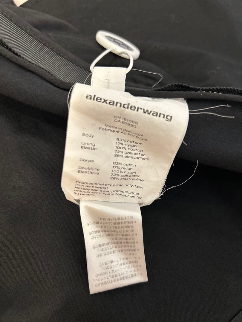 パンツ ALEXANDER WANG Logo Waste Safari Shorts