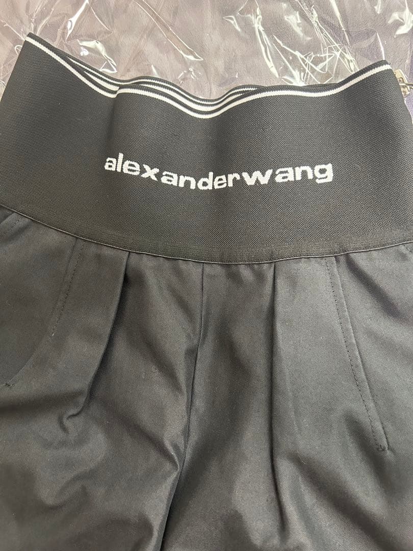 パンツ ALEXANDER WANG Logo Waste Safari Shorts