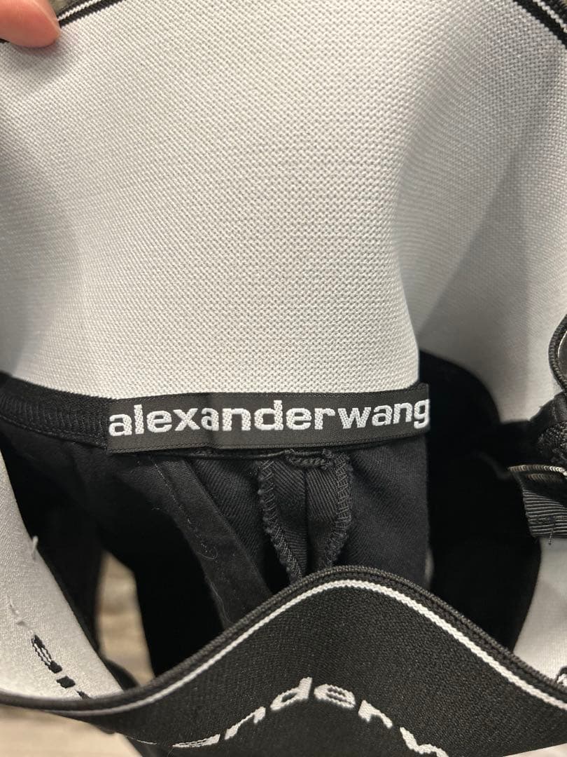 パンツ ALEXANDER WANG Logo Waste Safari Shorts