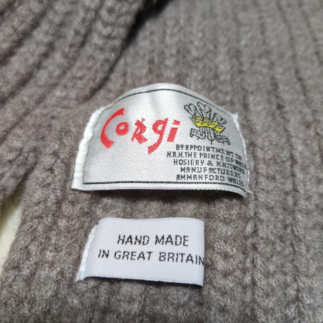 Corgi　コーギ　カシミヤ　マフラー　英国王室御用達　カシミヤ100％
