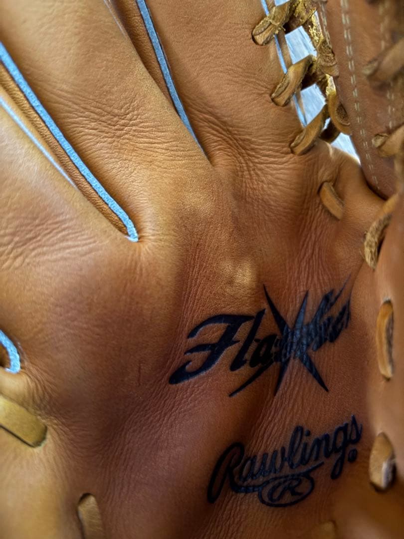 最終値下げ！ほぼ未使用　左投げ用Rawlings 硬式グローブ