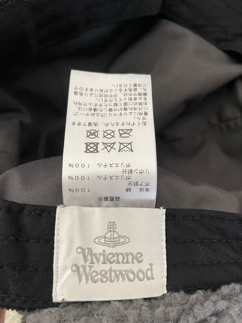 Vivienne Westwood コーデュロイボア フラップキャップ
