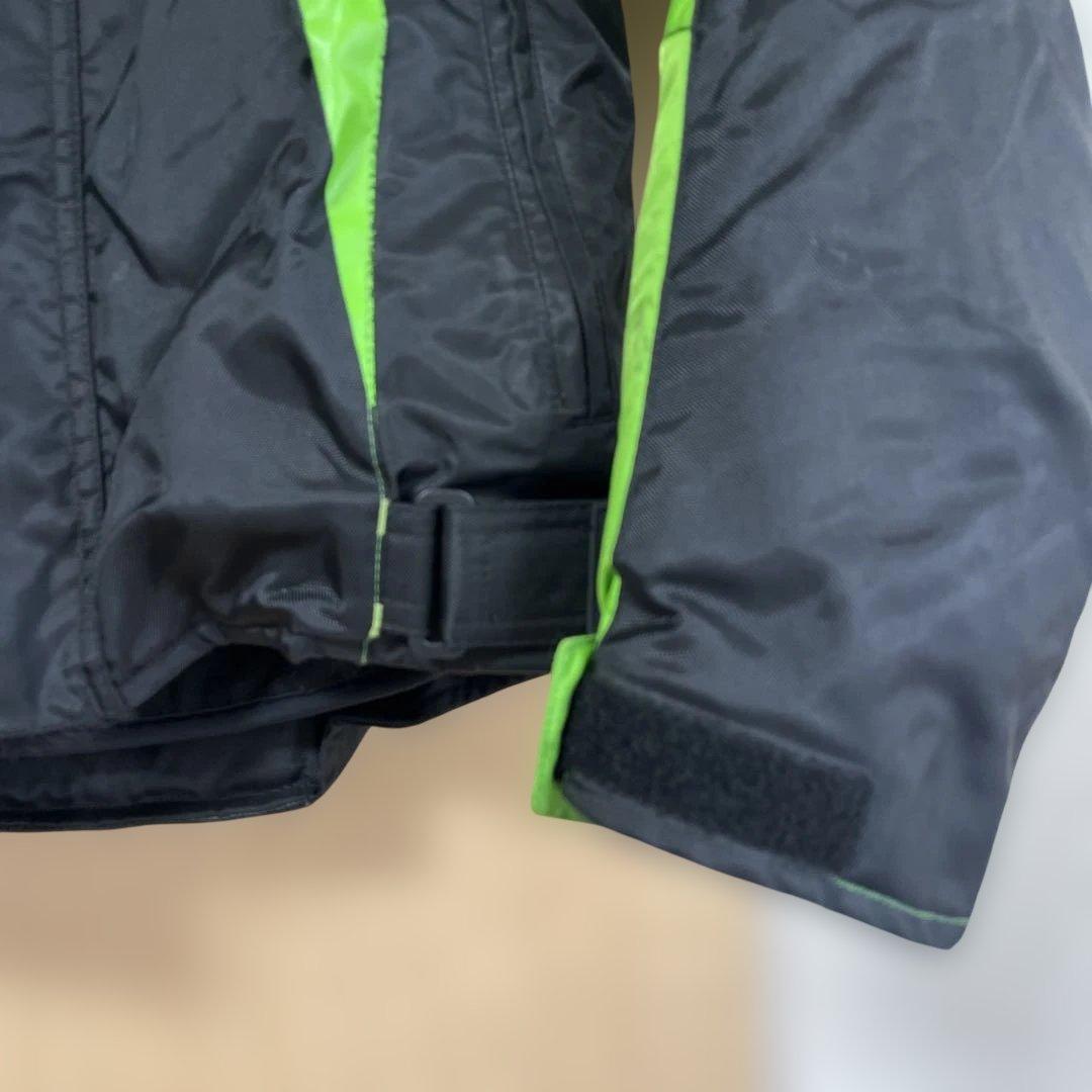 Kawasaki バイク　ジャケット 黒/緑ninja