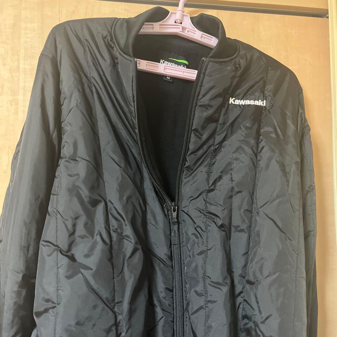 Kawasaki バイク　ジャケット 黒/緑ninja