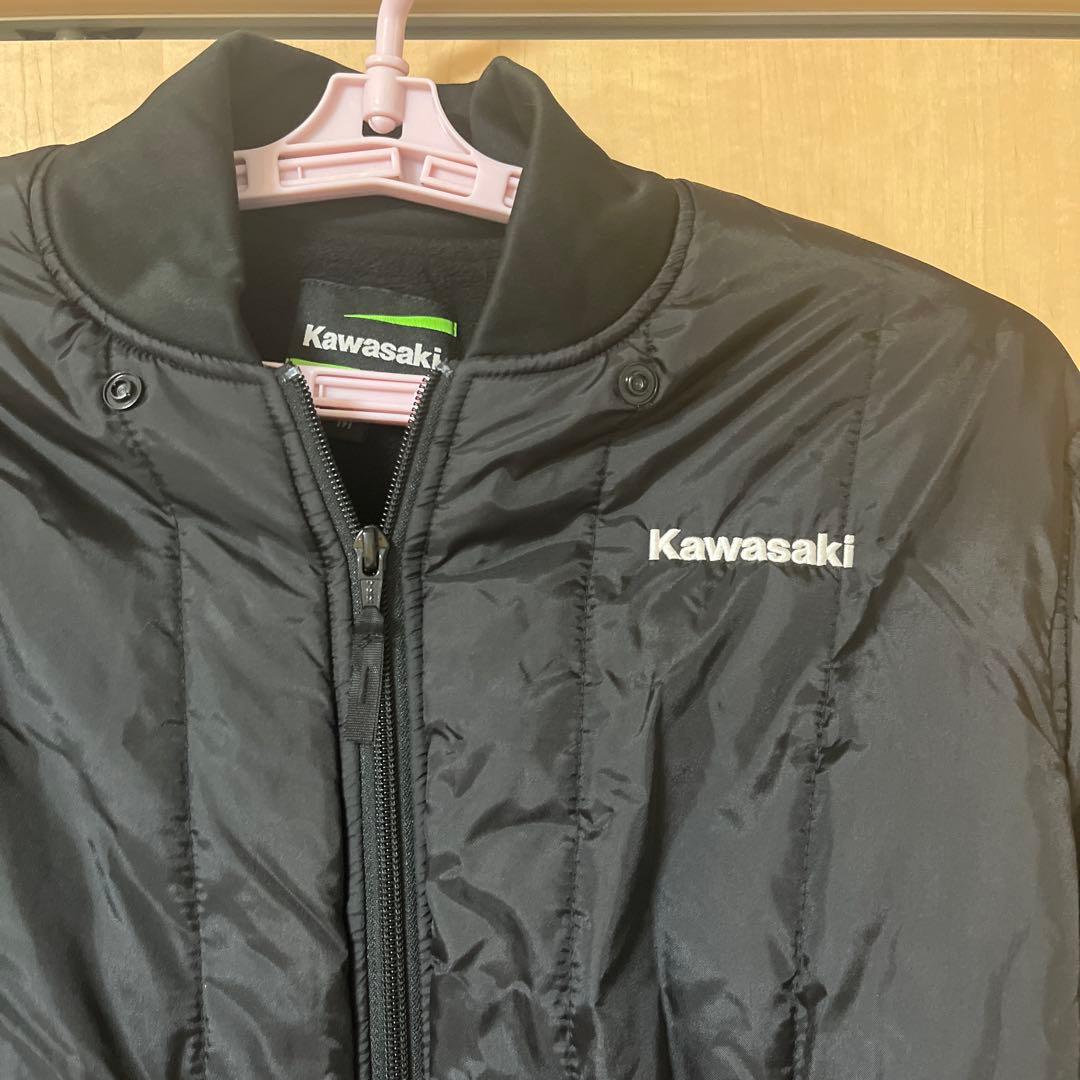 Kawasaki バイク　ジャケット 黒/緑ninja