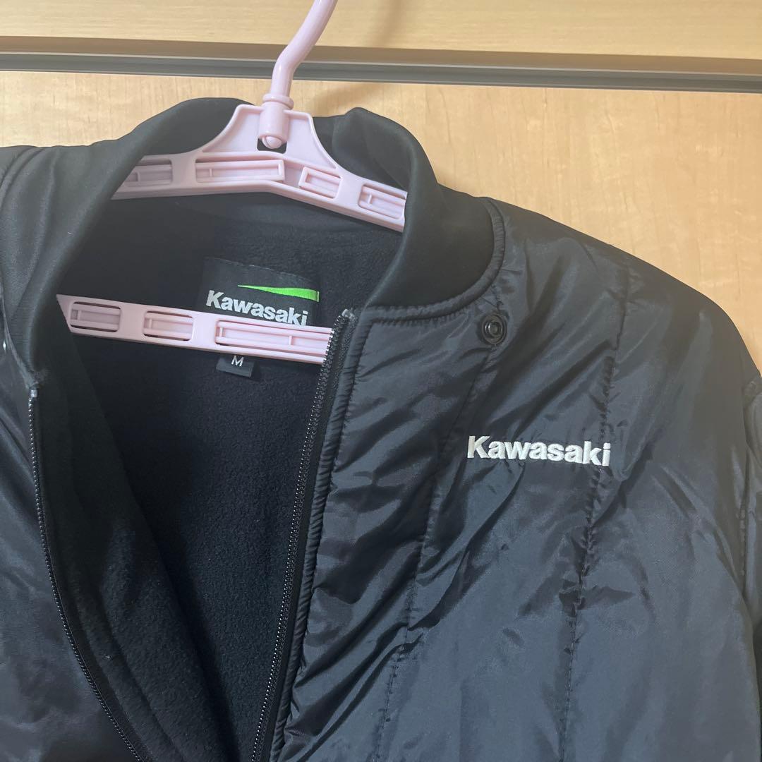 Kawasaki バイク　ジャケット 黒/緑ninja