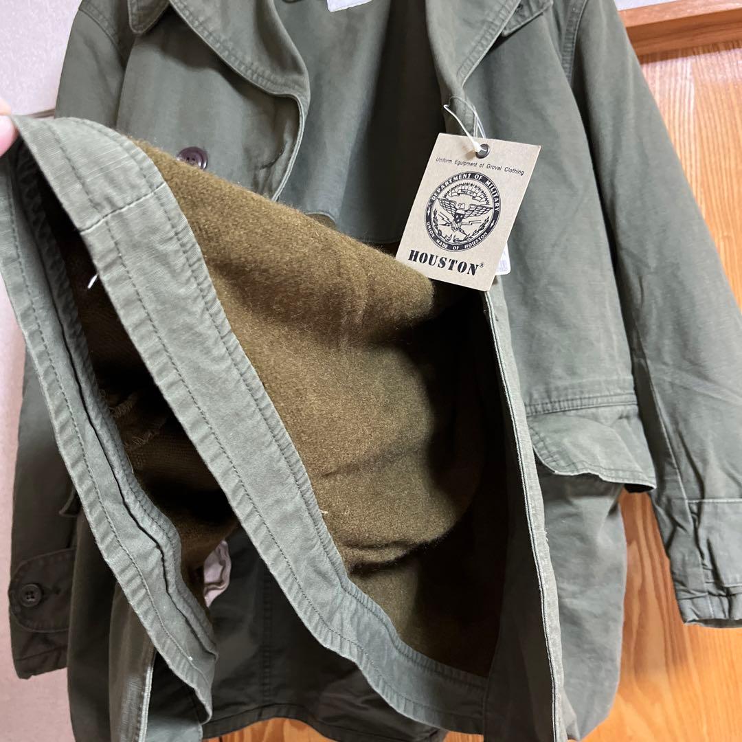 【新品未使用】HOUSTON　ヒューストン　ミリタリージャケット　サイズ36