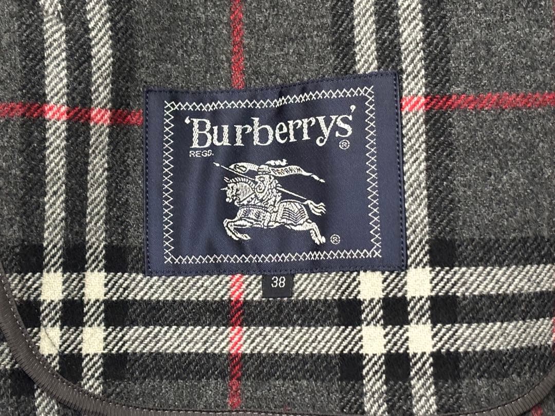 極美品✨バーバリーズ カシミヤ混 ダブルフェイス ロングコート 金ボタン