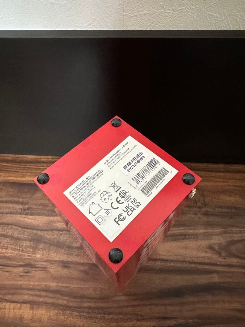 か*ん様 Supreme Box Logo Lamp Red