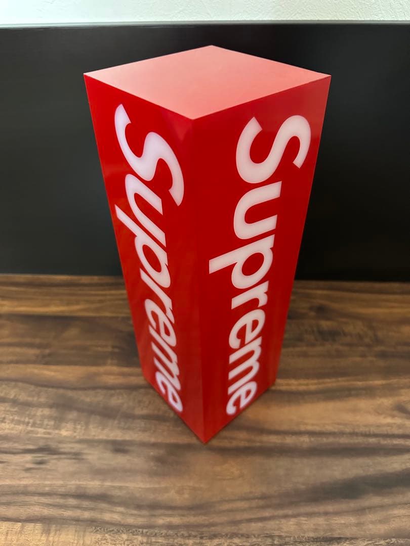 か*ん様 Supreme Box Logo Lamp Red